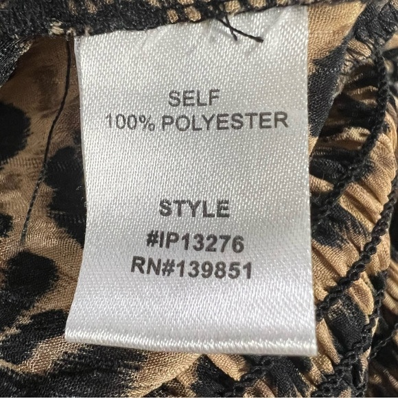 ODDY ANIMAL PRINT BALLOON SLEEVE MAXI ROMPER WITH TIE FOR A MORE FITTED LOOK - Picture 11 of 13